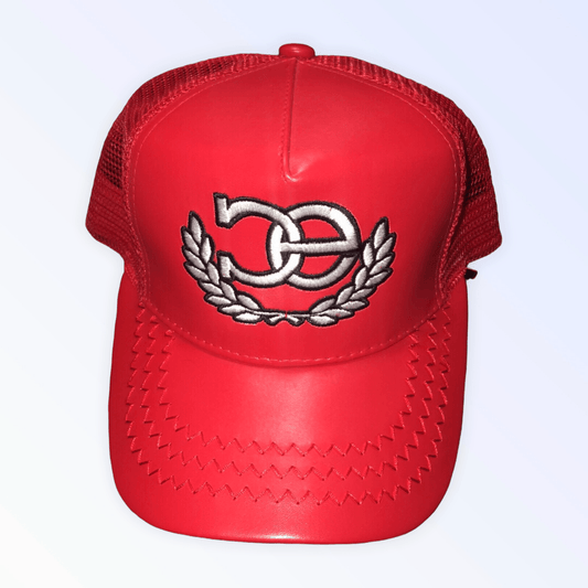 Red trucker hats