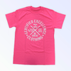 “CE” Circle logo TEE (Hot Pink) - Certified Excellence Clothing