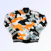 “CE”  Black & Orange bomber Jacket - Certified Excellence Clothing